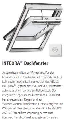 Dachfenster VELUX - INTEGRA